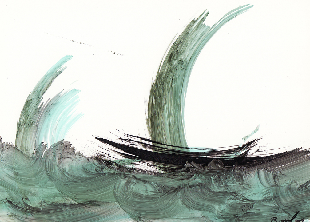 Jonque en mer de Chine